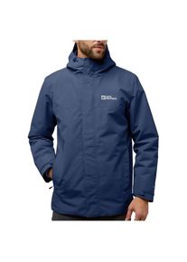 Jack Wolfskin Altenberg 3In1 Jacket Doppeljacke Men (Gr M |blau |wasserdicht)