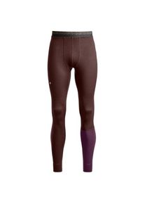 Skiunterwäsche Ortovox 185 Rock'N'Wool Long Pants Herren (Gr S |braun)