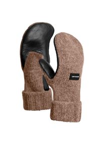 Ortovox Classic Wool Mitten Leather Handschuhe (Gr M |braun)