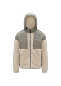 K-way Samson 40 Orsetto Fleecejacke Herren (Gr XXL |beige/grau)