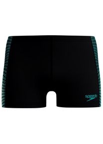 Speedo End+ Tech Panel Aquashort Badehose Herren (Gr 8 |schwarz)