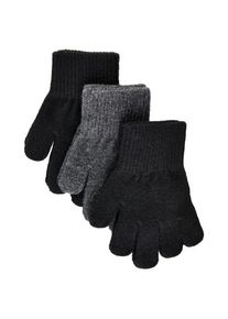 Mikk-line Magic Gloves 3 Pack Handschuhe Kids (Gr 4-7 Years |schwarz)
