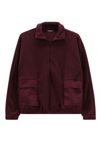 Fleecepullover Jeanne Baret Rochefort Crew Neck Sweater Damen (Gr 38 |rot)
