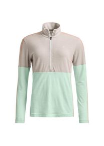 Ortovox 185 Rock'N'Wool Zip Neck Merinounterw&auml;sche Damen Hochtouren (Gr XL |gr&uuml;n)