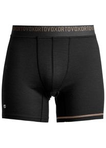 Merinounterw&auml;sche Ortovox 185 Rock'N'Wool Boxer Herren (Gr M |schwarz)