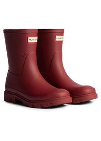 Hunter Boots Downpour Short Boot Gummistiefel Alltag (Gr 36 |rot |wasserdicht)