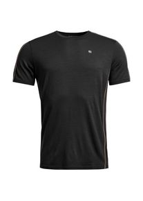 Merinounterw&auml;sche Ortovox 185 Rock'N'Wool Short Sleeve Herren (Gr S |schwarz)