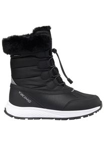 Viking Equip Warm WP Zip Winterschuhe Kinder (Gr 33 |schwarz |wasserdicht)