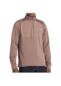 New Balance Athletics Heat Grid 1/2 Zip Sweat- & Trainingsjacke Men (Gr S |braun)