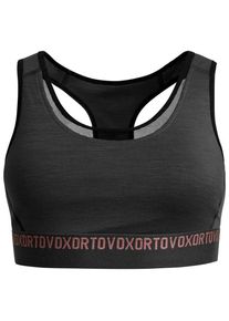 Merinounterwäsche Ortovox 185 Rock'N'Wool Sport Top Damen (Gr L |schwarz)