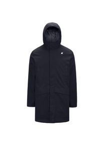 Parka K-way Jarno Twill Marmotta Herren (Gr M |blau |wasserdicht)