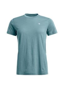 Ortovox 185 Rock'N'Wool Short Sleeve Merinounterw&auml;sche Damen Snowboard (Gr XL |t&uuml;rkis)