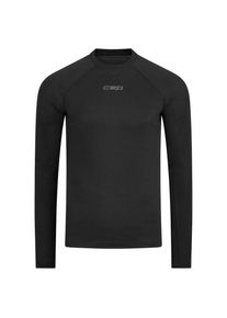 CEP Core Run Merino Base Layer L/S Merinounterwäsche Herren (Gr L |schwarz)