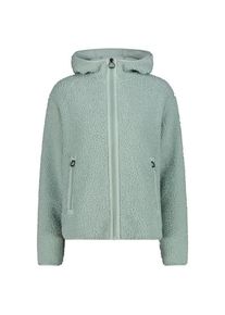 CMP Jacket Fix Hood Bonded Teddy Fleecejacke Women (Gr 44 |türkis)