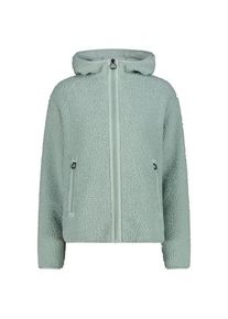 CMP Jacket Fix Hood Bonded Teddy Fleecejacke Women (Gr 48 |türkis)