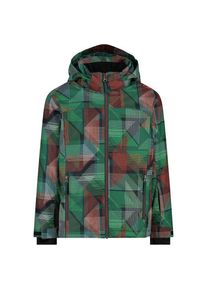 CMP Jacket Snaps Hood Twill Skijacke Kinder Snowboard (Gr 164 |grün |wasserdicht)