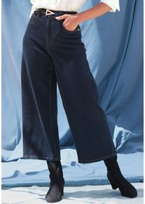 Lascana 7/8-Jeans blau Gr. 34 für Damen. Figurumspielend. Nachhaltig.
