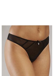 Lascana String-Ouvert schwarz Gr. 32/34 für Damen. Körpernah