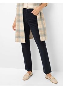 Raphaela by Brax Damen Cordhose Style CAREN NEW NAVY, dunkelblau, Gr. 52K