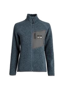 Lundhags Flok Wool Pile Fleecejacke Damen Wandern (Gr XS |blau)