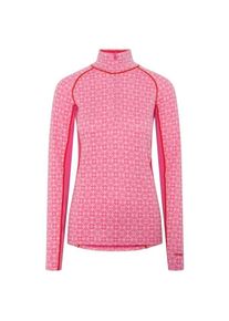 Merinounterwäsche KARI TRAA Rose Light Half Zip Damen (Gr S |rosa)