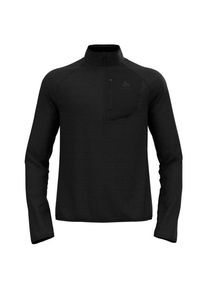 Odlo Ascent Mid Layer 1/2 Zip Fleecejacke Herren (Gr XL |schwarz)