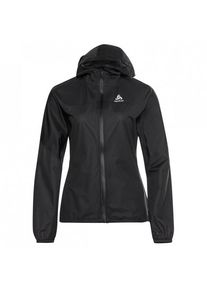 Regenjacke Odlo Jacket Zeroweight Waterproof Damen (Gr XS |schwarz |wasserdicht)