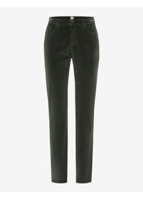 Brax Damen Five-Pocket-Hose Style MARY DEEP FOREST, dunkelgrün, Gr. 34