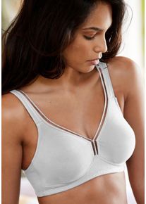 Petite Fleur sheego Gro&szlig;e Gr&ouml;&szlig;en T-Shirt-BH, mocha-mousse+wei&szlig;, Gr&ouml;&szlig;e 75E - Damen