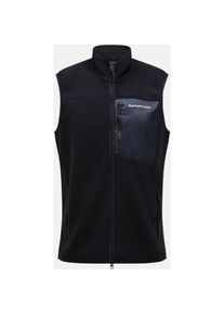 Peak Performance Pile Fleeceweste Herren, schwarz, Größe: M Fleece
