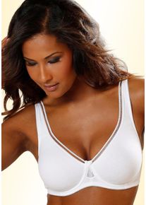 Petite Fleur sheego Große Größen Minimizer-BH, schwarz+weiß, Größe 80B - Damen