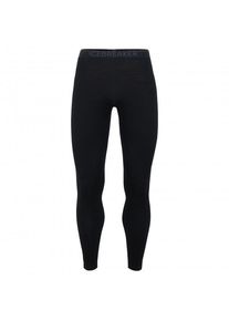 Icebreaker 260 Tech Leggings with Fly Lange Unterhose Herren (Gr XL |schwarz)