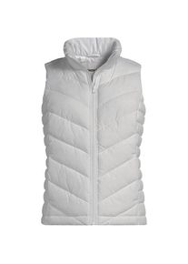 LANDS' END Isolierte Steppweste FeatherFree, Damen,  Wei&szlig;, Polyester, by Lands' End