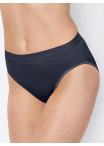 wäschepur sheego Große Größen Slip mit elastischen Abschlüssen, marine, Größe 46 - Damen