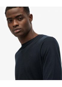 Superdry Herren Klassisches Essential Oberteil Navy - Gr&ouml;&szlig;e: L 104121050073198T003