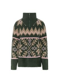 KARI TRAA Amelia Knit Pullover Damen Alltag (Gr S |oliv)