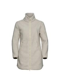 Jack Wolfskin High Curl Coat Fleecejacke Women (Gr S |grau)