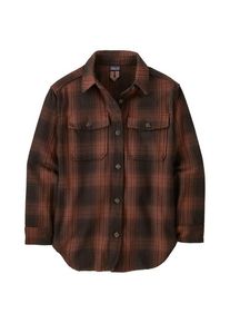 Patagonia Fjord Loft Overshirt Jacket Hemd Damen (Gr M |braun)