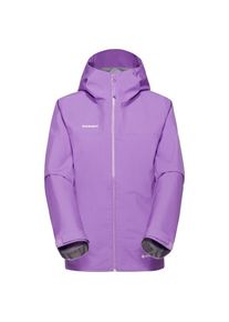 Mammut Crater Light Hardshell Hooded Jacket Regenjacke Damen Wandern (Gr XS |lila |wasserdicht)