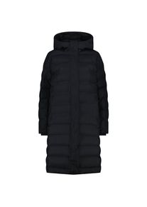 Mantel CMP Down Coat Fix Hood Damen (Gr 44 |schwarz |wasserdicht)