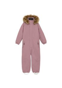 Overall Color Kids Coverall with Fake Fur Kinder (Gr 128 |rosa |wasserdicht)