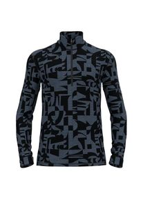 Odlo Merino Heritage Bl Top Turtle Neck L/S Half Zip Merinounterwäsche Herren (Gr XXL |schwarz/blau)