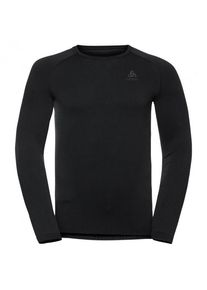 Odlo Base Layer Top Crew Neck L/S Performance Warm Eco Kunstfaserunterwäsche Herren (Gr XXL |schwarz)