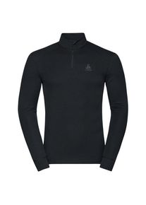 Odlo BL Top Turtle Neck L/S Half Zip Active Warm Kunstfaserunterwäsche Herren (Gr 3XL |schwarz)