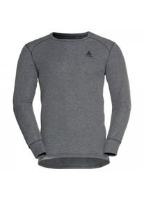 Odlo Base Layer Top Crew Neck L/S Active Warm Eco Kunstfaserunterw&auml;sche Men (Gr L |grau)