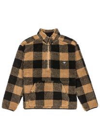 Fleecepullover Quiksilver Mercury Woodlands Sherpa Herren (Gr S |braun)
