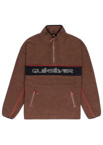 Quiksilver Omni Sherpa Half-Zip Fleecepullover Herren (Gr S |braun)