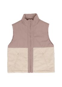 Fleeceweste Mazine Fabric Blocking Vest Damen (Gr S |braun/beige)