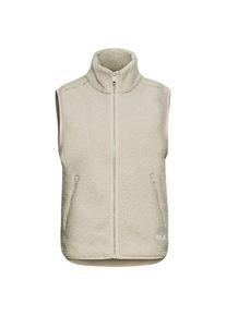 Fleeceweste Jack Wolfskin High Curl Vest Damen (Gr XL |beige)