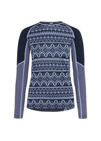 KARI TRAA Malia L/S Merinounterwäsche Damen (Gr XXL |blau)